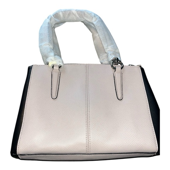 NWOT Coach Elegant Black and White Satchel (Retail $425) - Picture 4 of 6